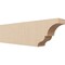 Ekena Millwork 4in. W x 8in. H x 28in. L Asheboro Woodgrain TimberThane Rafter Tail, Primed Tan RFTUR04X08X28ASHRCPR - alternate 1